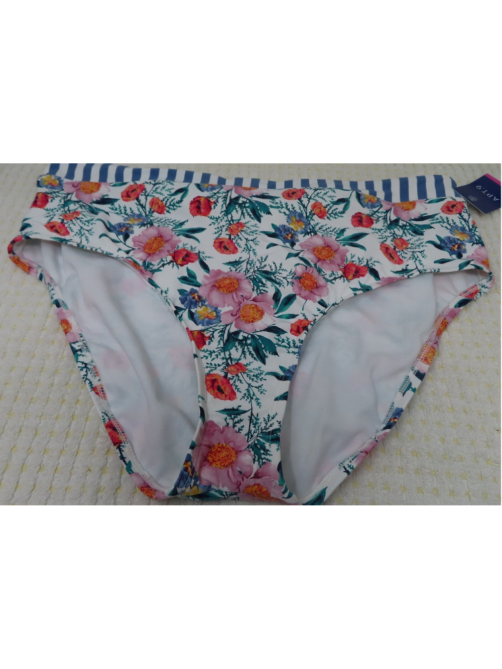 NEW Womens Swim Bathing Bikini Suit XXL (20) Apt.9 Retail $33 High Waist Leg